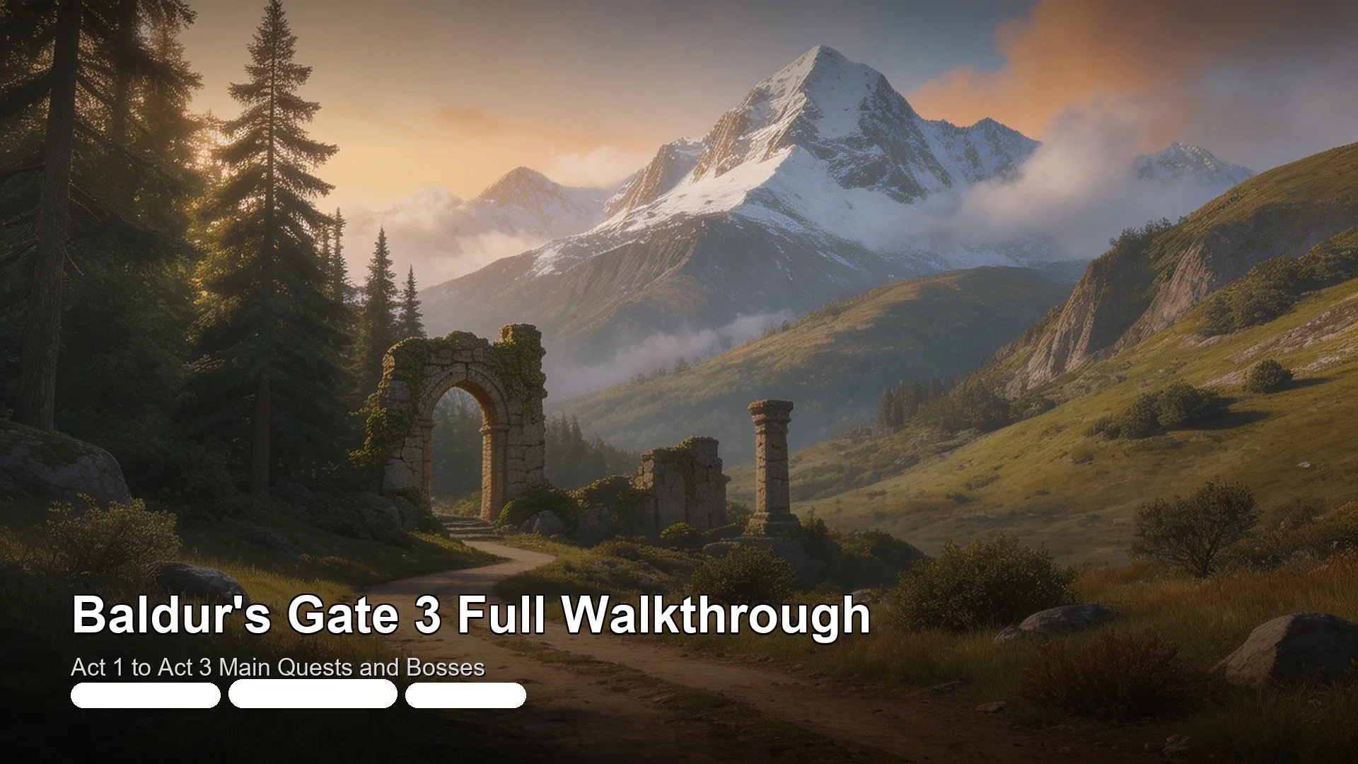 Baldur's Gate 3 Full Walkthrough: Act 1 to Act 3 Main Quests and Bosses